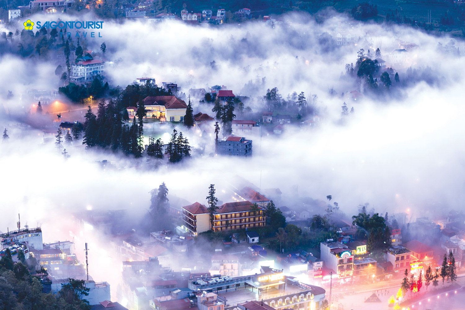 Sapa - thị trấn mù sương từng là điểm dừng chân của khách du lịch. (Ảnh: Internet)