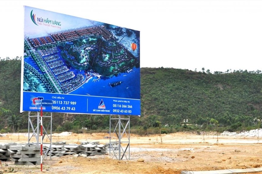 Dự án Thiên Park dự kiến hoàn thành xong trong năm 2013, tuy nhiên đến nay vẫn bỏ hoang/ Nguồn: Lao Động