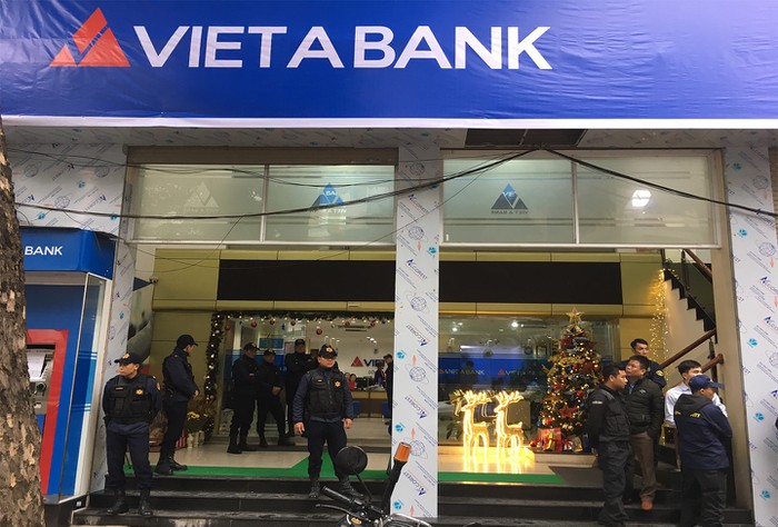 trụ sở chính của VietABank ở phố Hàn Thuyên 