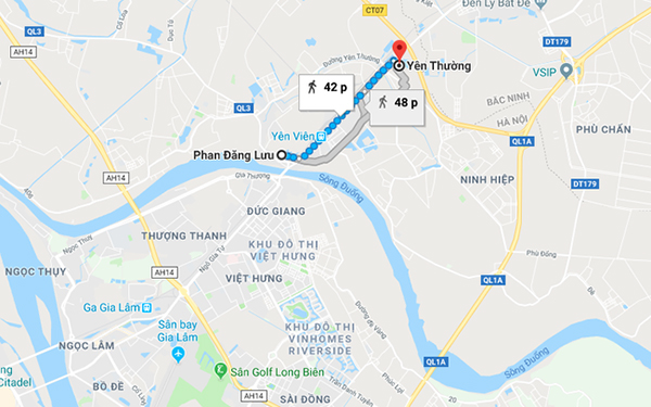 Tuyến đường từ Phan Đăng Lưu đến Yên Thường sắp được triển khai xây dựng.