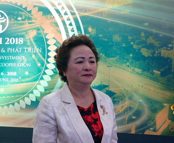 Bà Nguyễn Thị Nga, chủ tịch tập đoàn BRG.