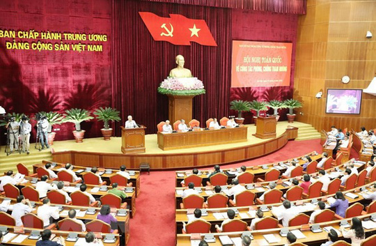 Tổng Bí thư Nguyễn Phú Trọng phát biểu khai mạc tại hội nghị. Ảnh: TTXVN