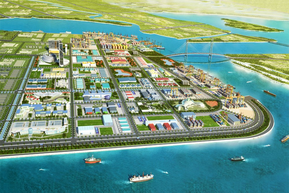 Khu công nghiệp Nam Đình Vũ nơi dự án định đầu tư