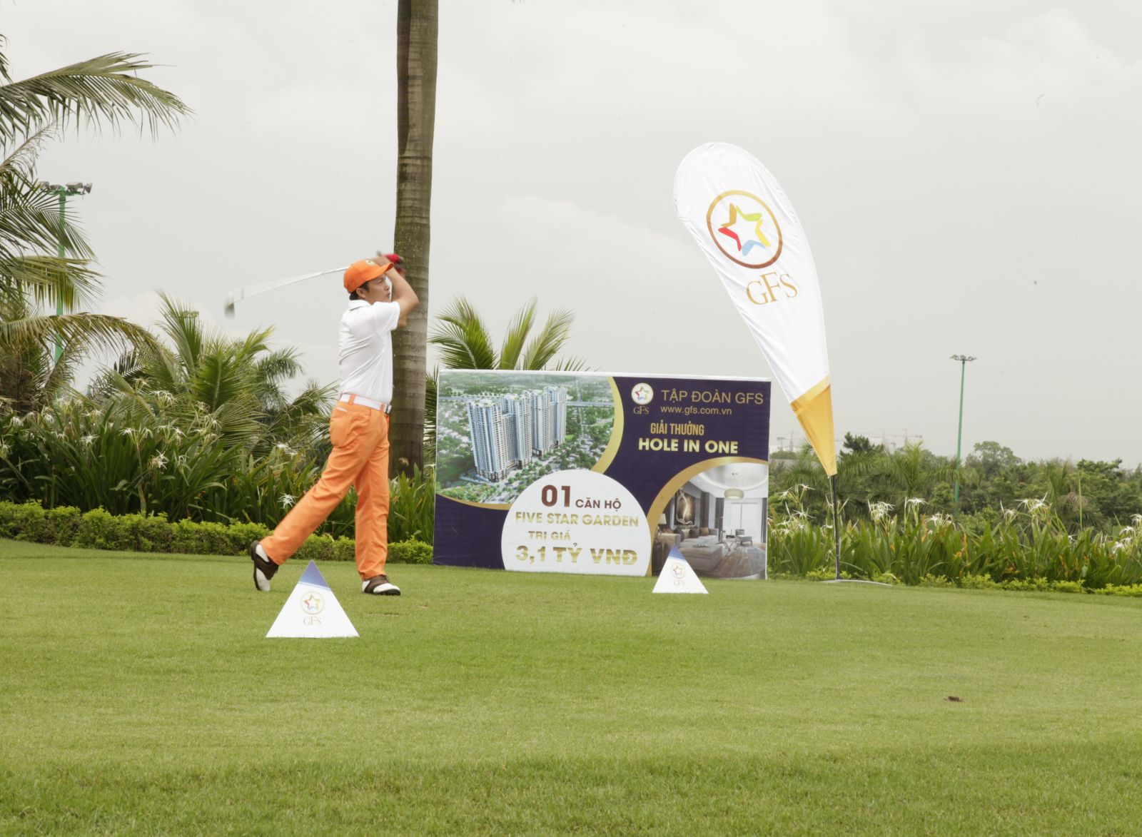 Giải Vô địch các CLB Golf Hà Nội lần thứ 2 – GFS Cup quy tụ 34 câu lạc bộ Golf với 408 golf thủ.