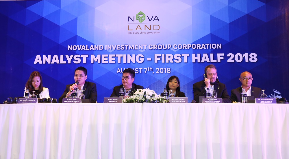 Đại diện Novaland chia sẻ định hướng phát triển trong tương lai của Tập đoàn.