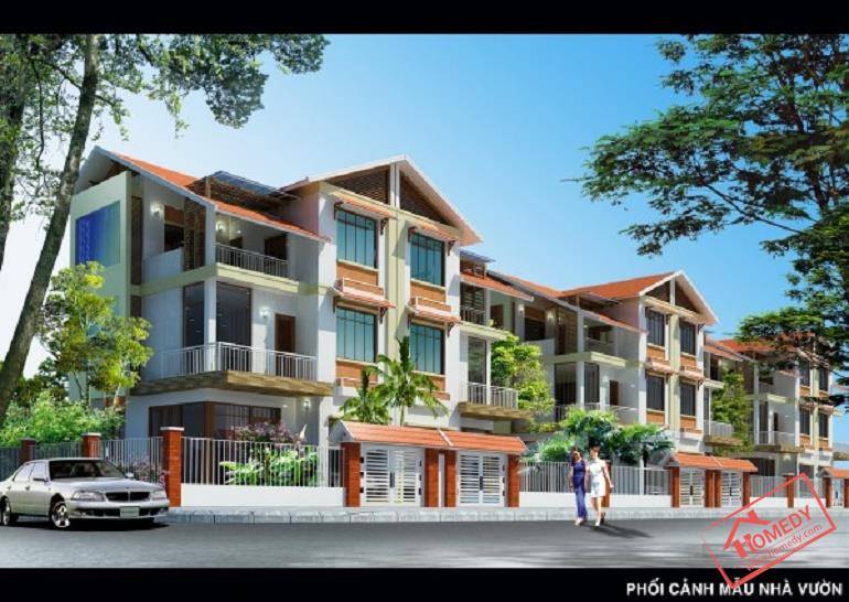 Phối cảnh dự án khu nhà ở tại ô đất có ký hiệu C2-5/NO1 của công ty CP XNK Minh Tâm được giới thiệu trên một số trang bất động sản.
