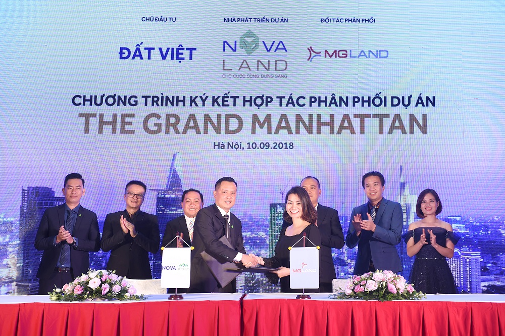 Công ty CP MGLAND Việt Nam (MGLAND) trở thành đối tác phân phối chính thức của dự án tại Miền Bắc.