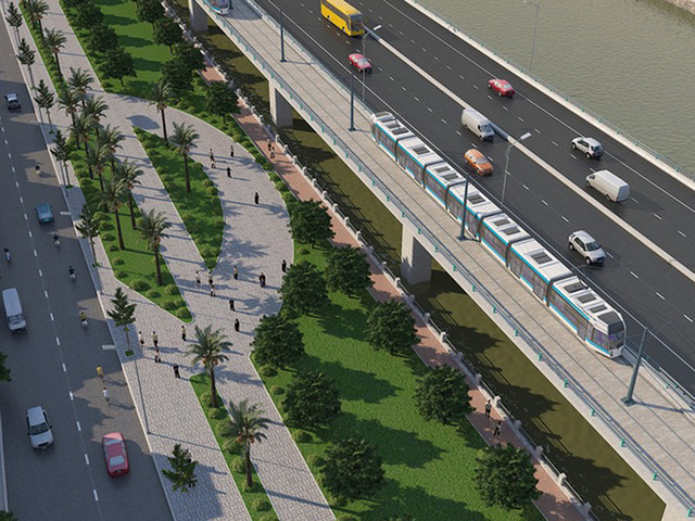 Phối cảnh siêu dự án đại lộ ven sông Sài Gòn do Tập đoàn Tuần Châu đề xuất.