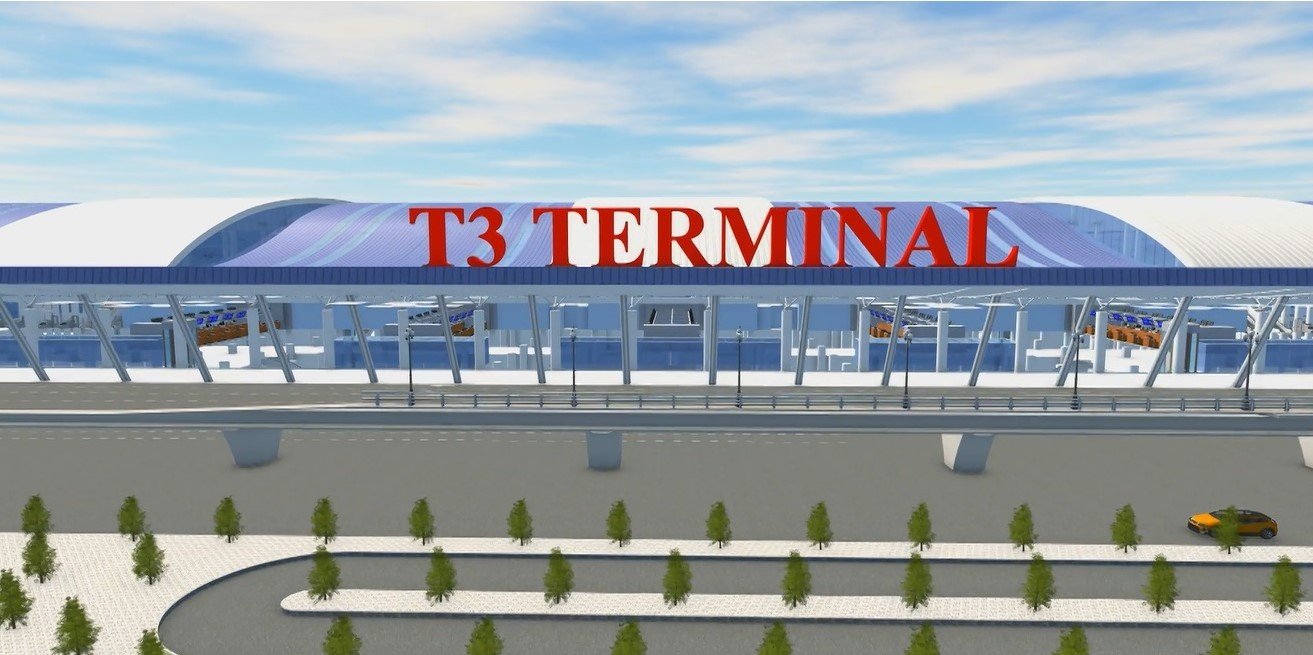 Quy hoạch bổ sung nhà ga T3 ở phía nam với công suất đáp ứng 20 triệu khách.