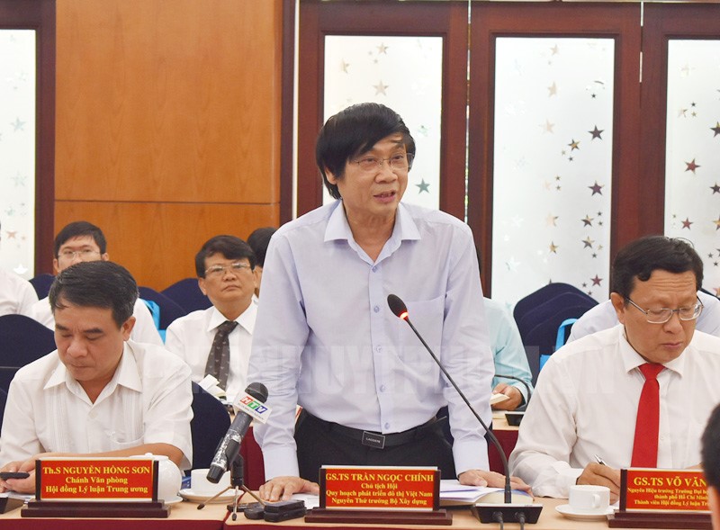 GS.KTS Trần Ngọc Chính, Chủ tịch Hội Quy hoạch phát triển đô thị Việt Nam.
