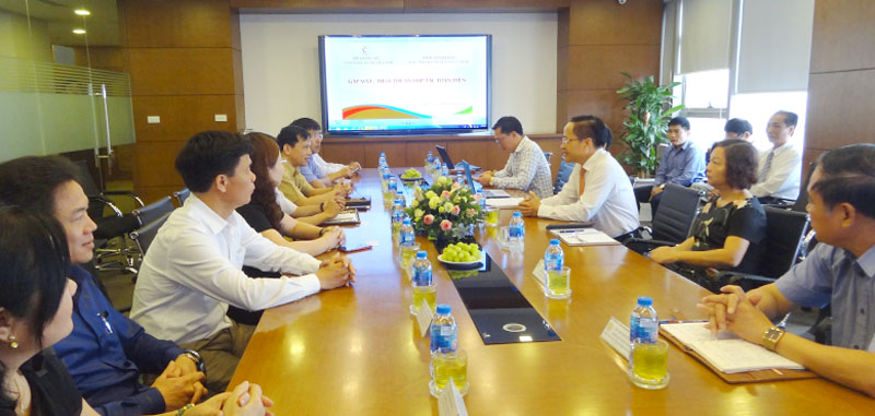 Buổi làm việc giữa lãnh đạo cấp cao Tập đoàn GFS và đoàn Huyện ủy, UBND huyện Lang Chánh, tỉnh Thanh Hóa.