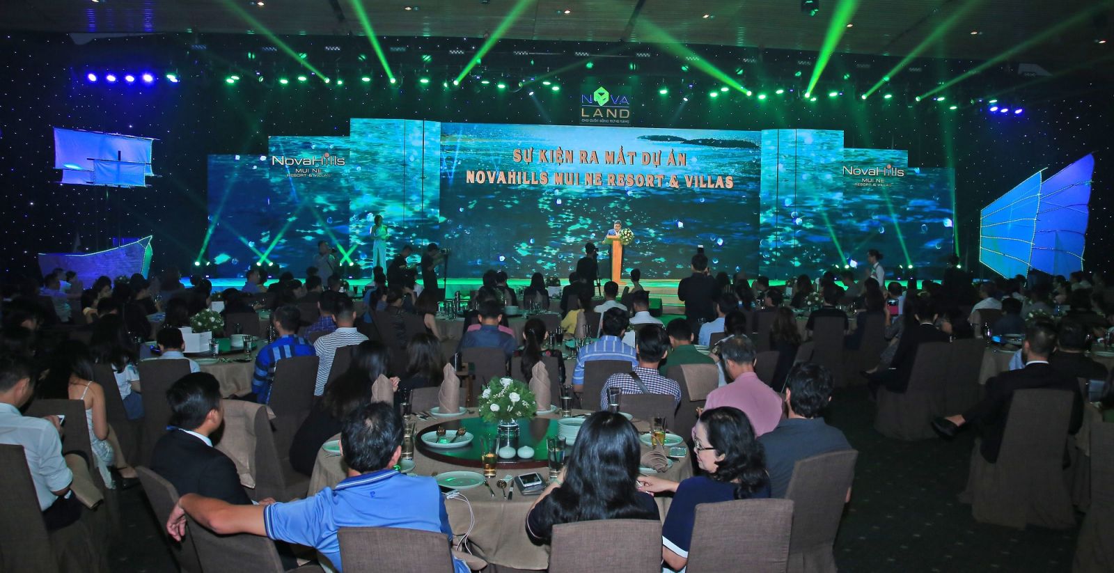 Đông đảo khách hàng tham dự sự kiện ra mắt dự án NovaHills Mũi Né Resort & Villas.
