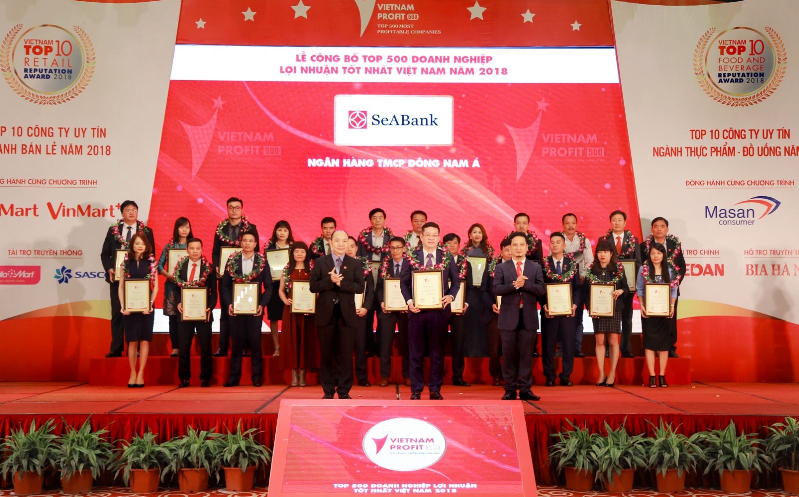 SeABank lần thứ hai được vinh danh trong bảng xếp hạng “Top 500 Doanh nghiệp lợi nhuận tốt nhất Việt Nam - Profit 500”.