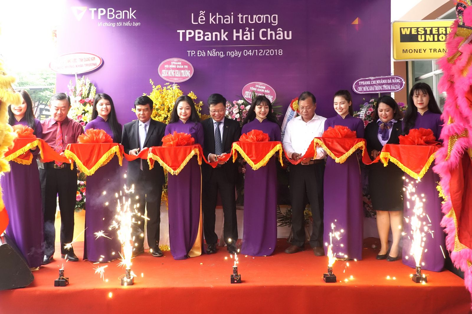 Từ ngày 04/12/2018, Ngân hàng TMCP Tiên Phong (TPBank) chính thức khai trương và đi vào hoạt động điểm giao dịch mới tại quận Hải Châu – TP. Đà Nẵng