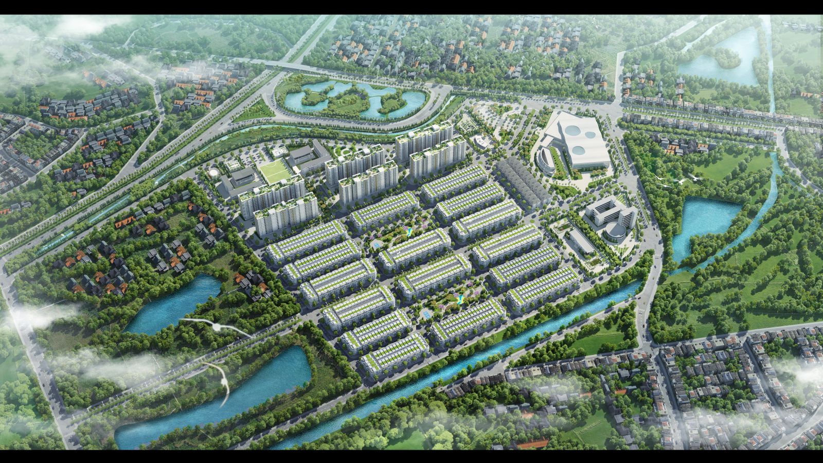Him Lam Green Park là khu đô thị hoàn chỉnh đầu tiên tại Bắc Ninh