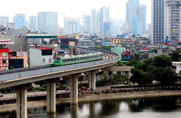 Dự án đường sắt Cát Linh-Hà Đông có tổng mức đầu tư sau điều chỉnh là 886 triệu USD (khoảng hơn 20.000 tỷ đồng)