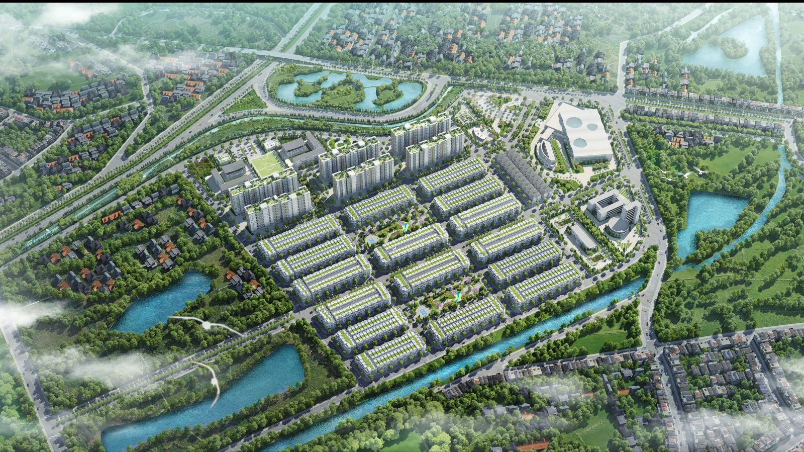 Him Lam Green Park là khu đô thị hoàn chỉnh bậc nhất tại Bắc Ninh