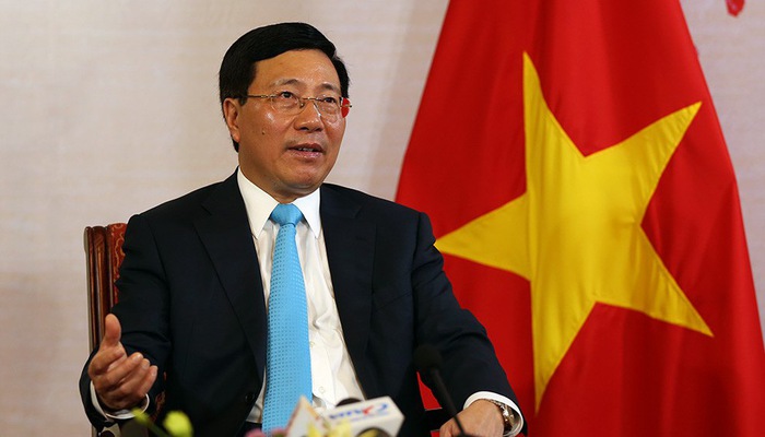 Phó thủ tướng, Bộ trưởng Bộ Ngoại giao Phạm Bình Minh.