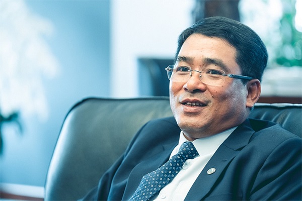 Ông Bùi Khắc Sơn, Chủ tịch HĐQT Công ty Cổ phần đầu tư và xây dựng Xuân Mai