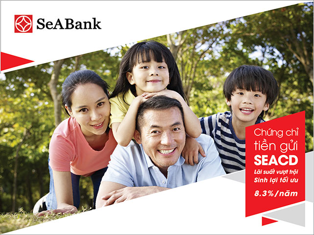 Seabank phát hành Chứng chỉ tiền gửi lãi suất lên tới 8,6%/năm