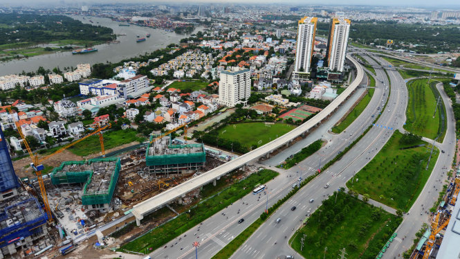 Tuyến metro số 1 Bến Thành - Suối Tiên đến nay đã thi công đạt 75% tiến độ, kỳ vọng sẽ hoàn thành 100% trong năm 2020 theo chỉ đạo của UBND TP.HCM.