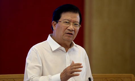 Phó Thủ tướng Trịnh Đình Dũng phát biểu tại Hội nghị - Ảnh: VGP/Xuân Tuyến