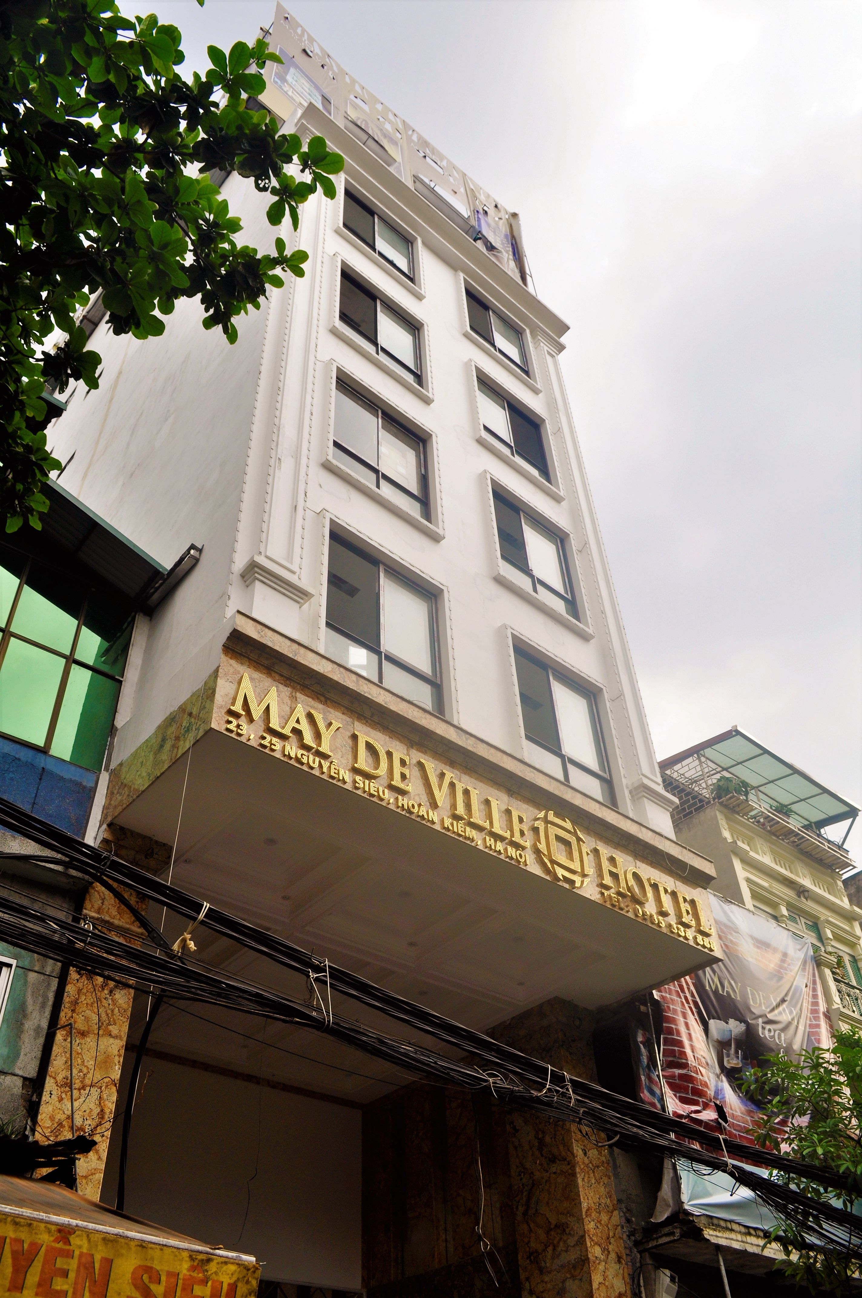 Công trình số 23-25 Nguyễn Siêu đã xây xong, chuẩn bị đưa vào sử dụng làm khách sạn.