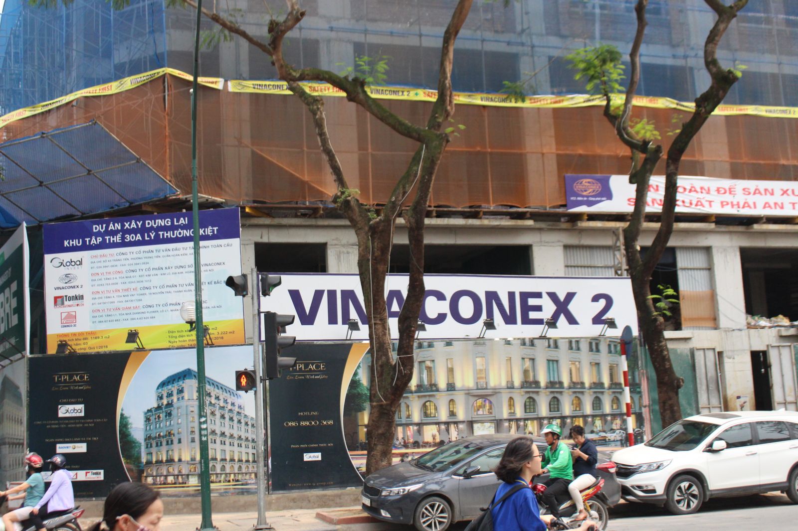 Dự án do Tổng Công ty cổ phần xây dựng số 2 – Vinaconex làm đơn vị thi công.