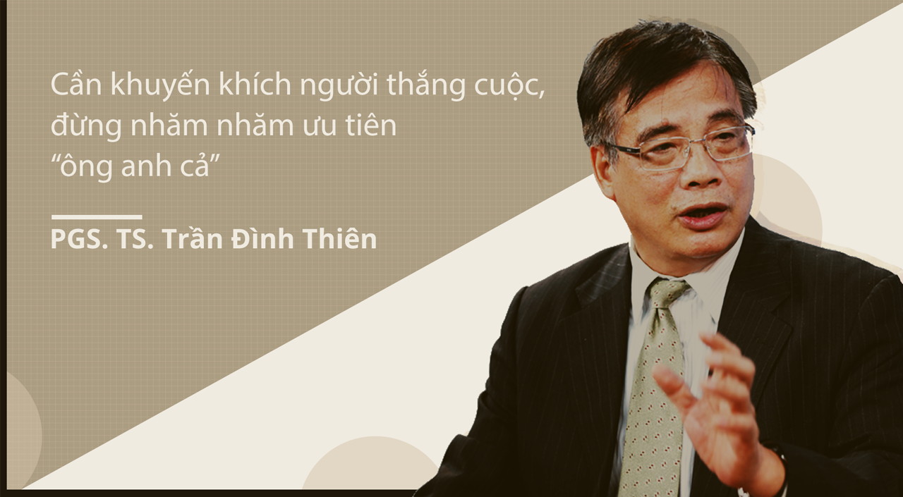 Cần khuyến khích người thắng cuộc, đừng nhăm nhăm ưu tiên “ông anh cả”