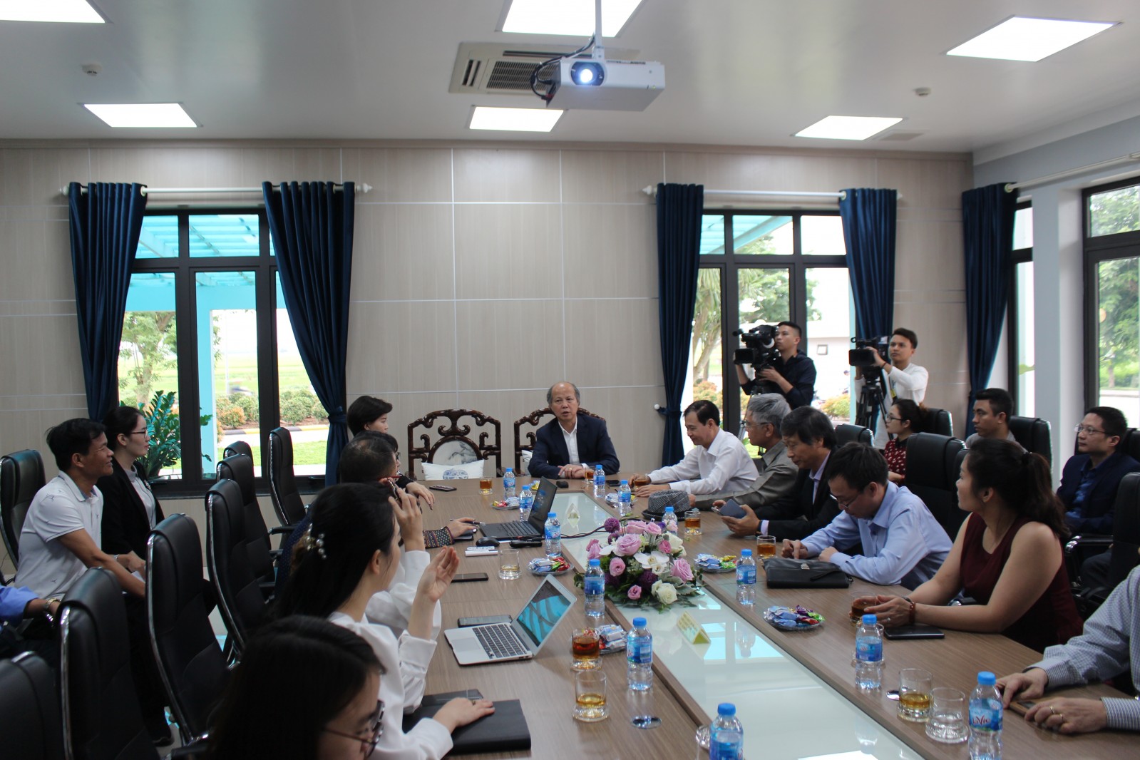 Lãnh đạo Hiệp hội Bất động sản Việt Nam thăm dự án Khu công nghiệp Đại An