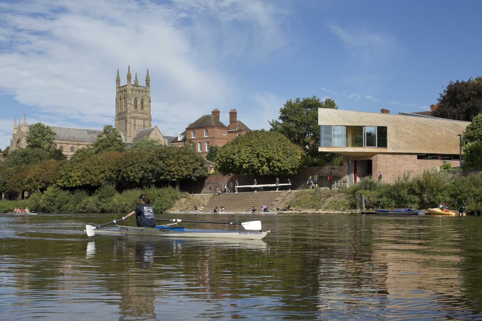 Michael Baker Boathouse / Associated Architects