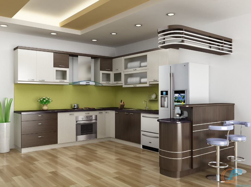 Phong thủy nhà bếp: Tại sao không được để bếp “lộ táo”? Bếp phải có chỗ tựa vững chãi, không được để khoảng trống phía sau.