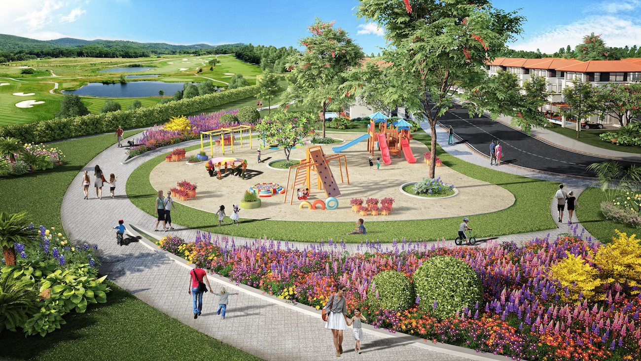 The Garden - Royal Park hứa hẹn sẽ là một không gian xanh lý tưởng.