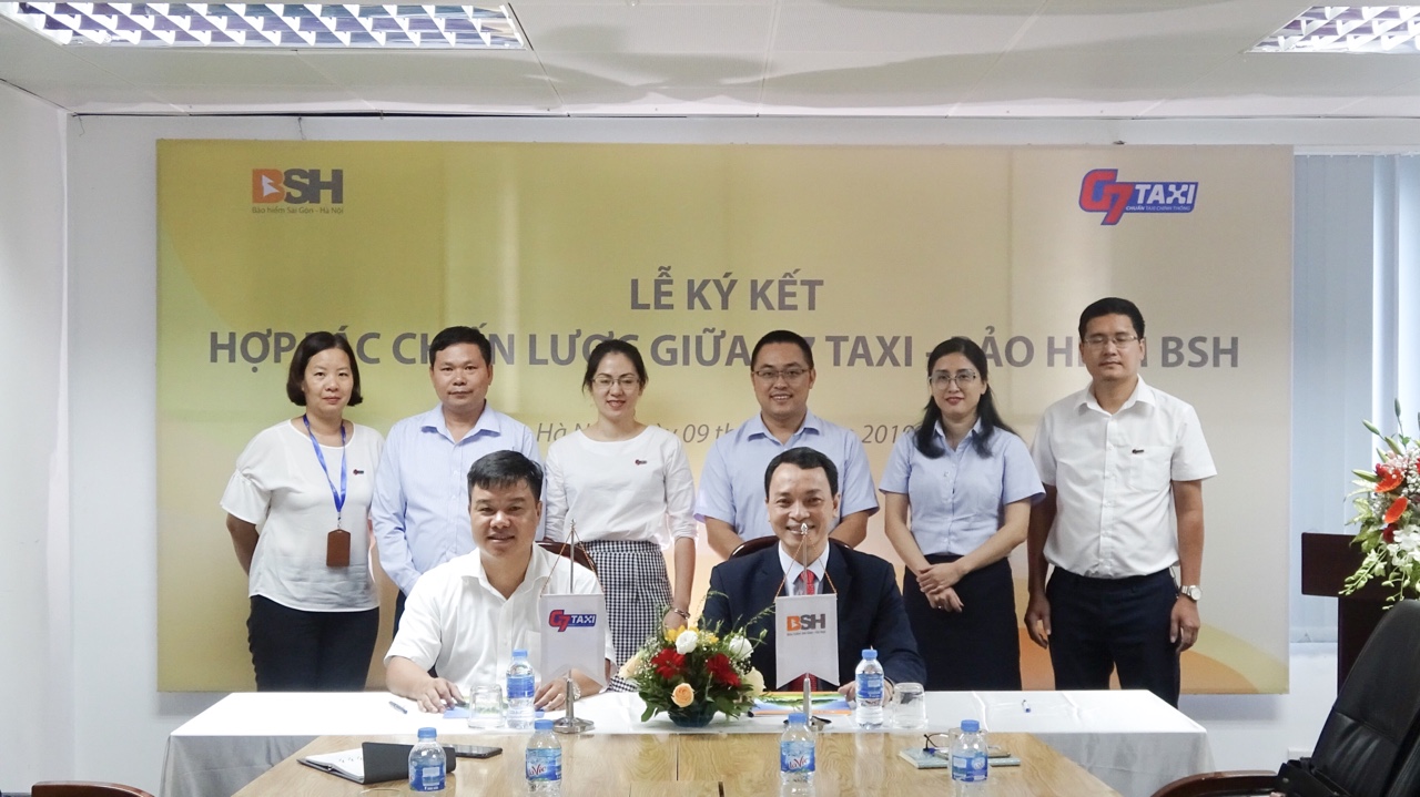 Bảo hiểm BSH và G7 Taxi ký hợp tác chiến lược