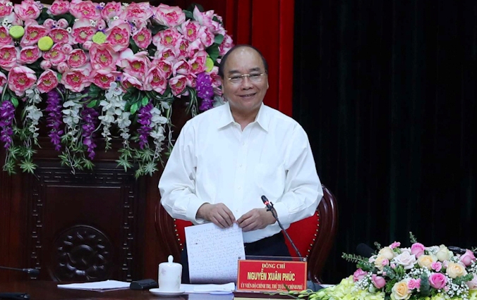 Thủ tướng kiểm tra giải ngân vốn đầu tư công tại Ninh Bình