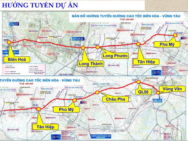 Đề xuất xây dựng cao tốc Biên Hòa - Vũng Tàu từ 2021 - 2025