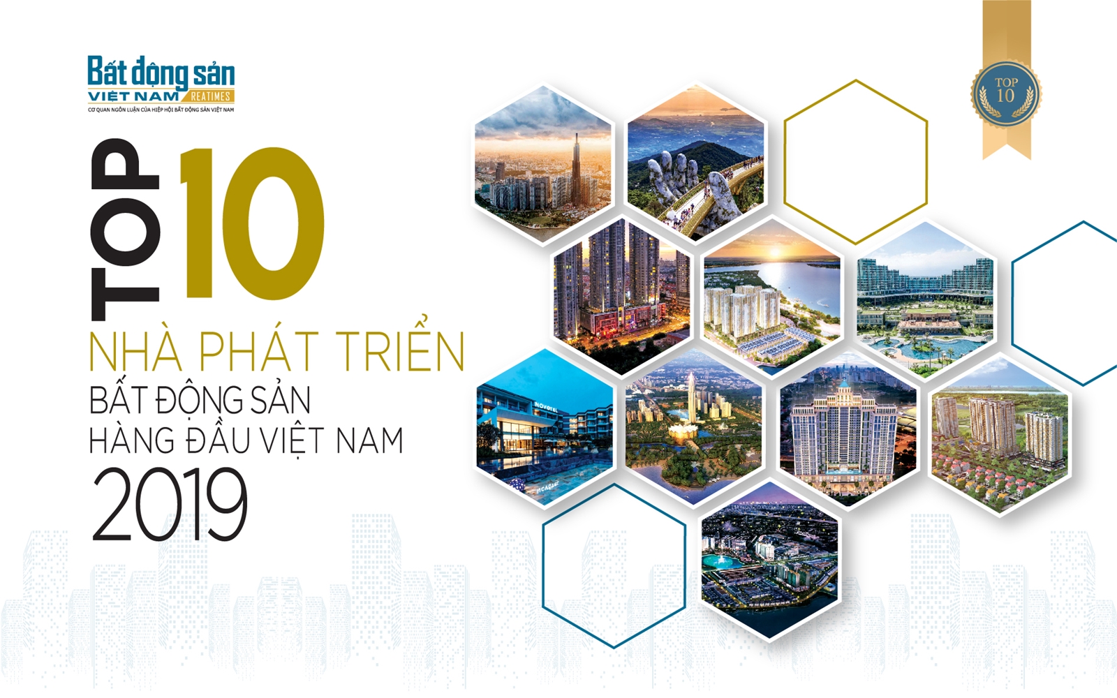 Top 10 Nhà phát triển bất động sản hàng đầu Việt Nam 2019