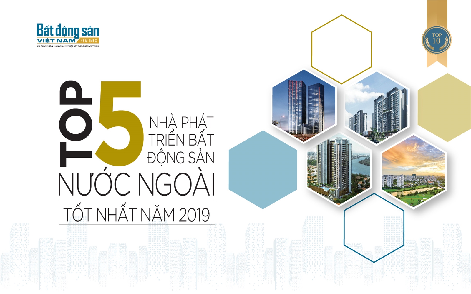 Top 5 nhà phát triển bất động sản nước ngoài tốt nhất tại Việt Nam năm 2019