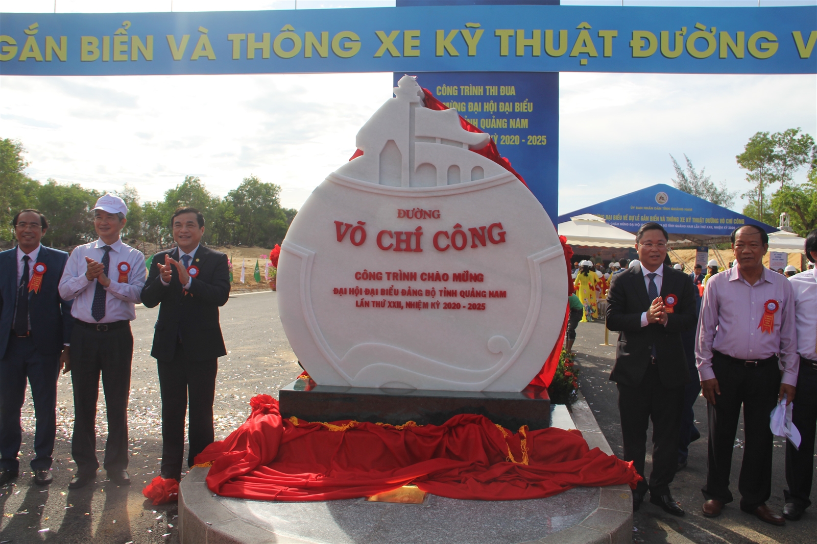 Quảng Nam: Thông xe đường Võ Chí Công kết nối sân bay Chu Lai