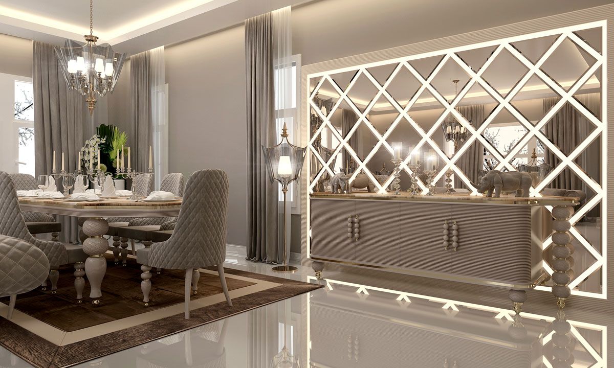 Thiết kế nội thất phong cách Luxury