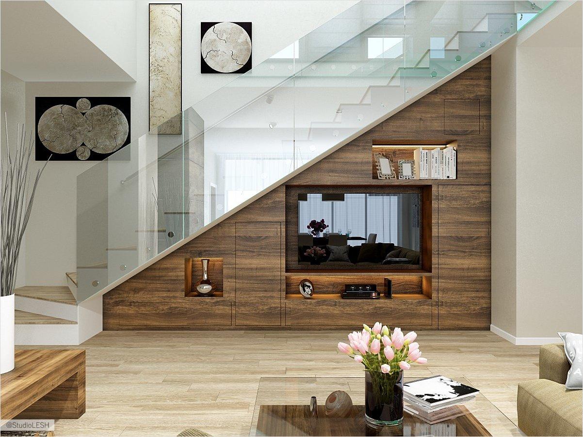 Thiết kế thông minh biến hóa tối đa diện tích chân cầu thang cho ngôi nhà bạn