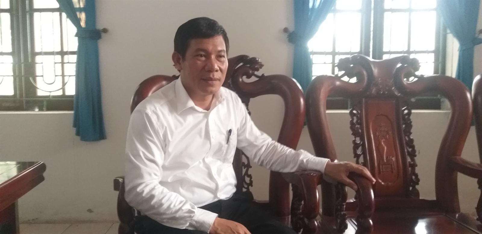 Ông Vũ Đình Viên, Chủ tịch UBND xã Vĩnh Long giai đoạn 2015 - 2019