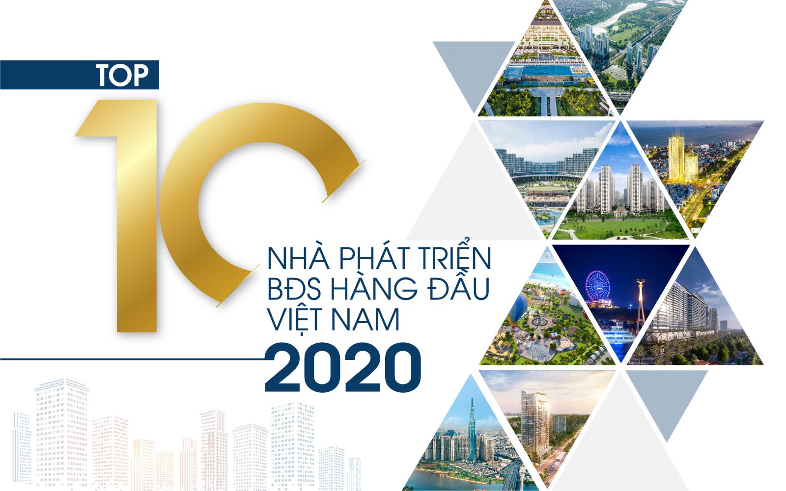 Top 10 Nhà phát triển bất động sản hàng đầu Việt Nam năm 2020