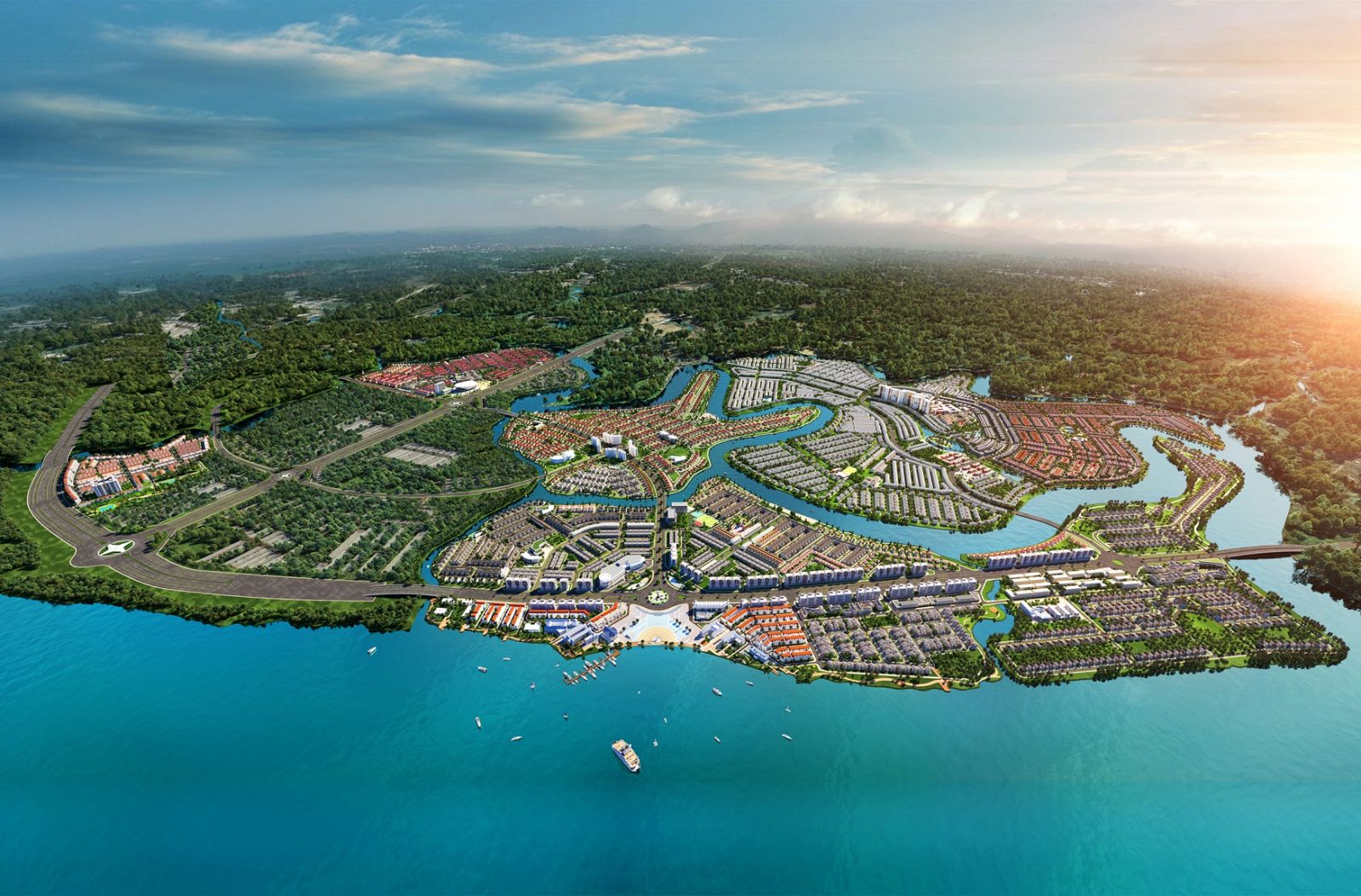 Phoi canh du an Aqua City