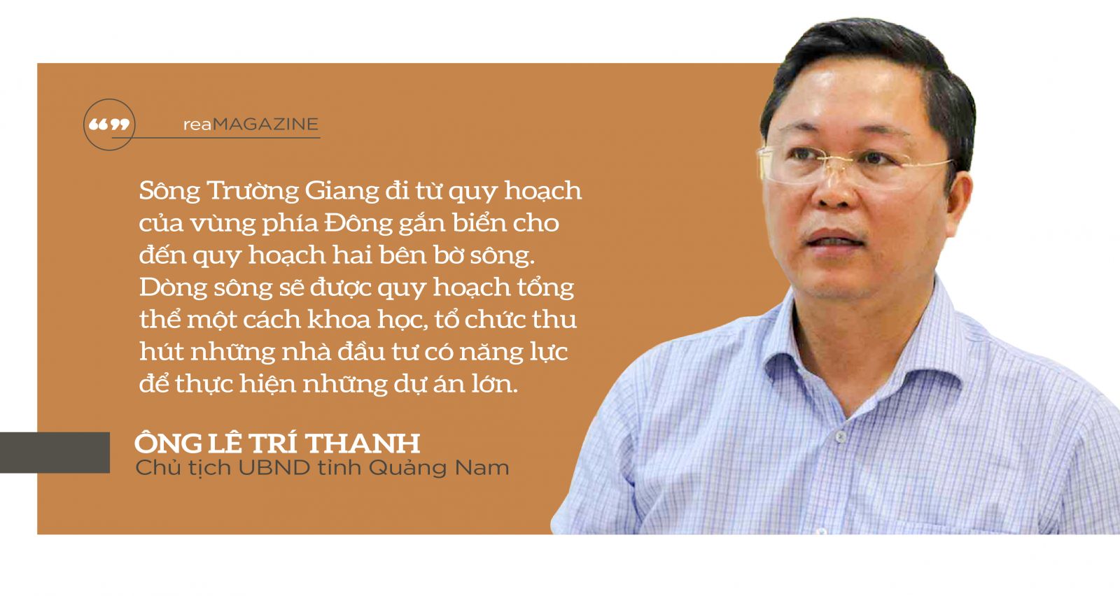 Chủ tịch UBND Quảng Nam Lê Trí Thanh