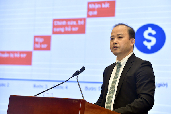 Ông Nguyễn Hưng Quang, đại diện nhóm chuyên gia nghiên cứu Báo cáo Chỉ số đánh giá chi phí tuân thủ thủ tục hành chính năm 2020 (APCI 2020).