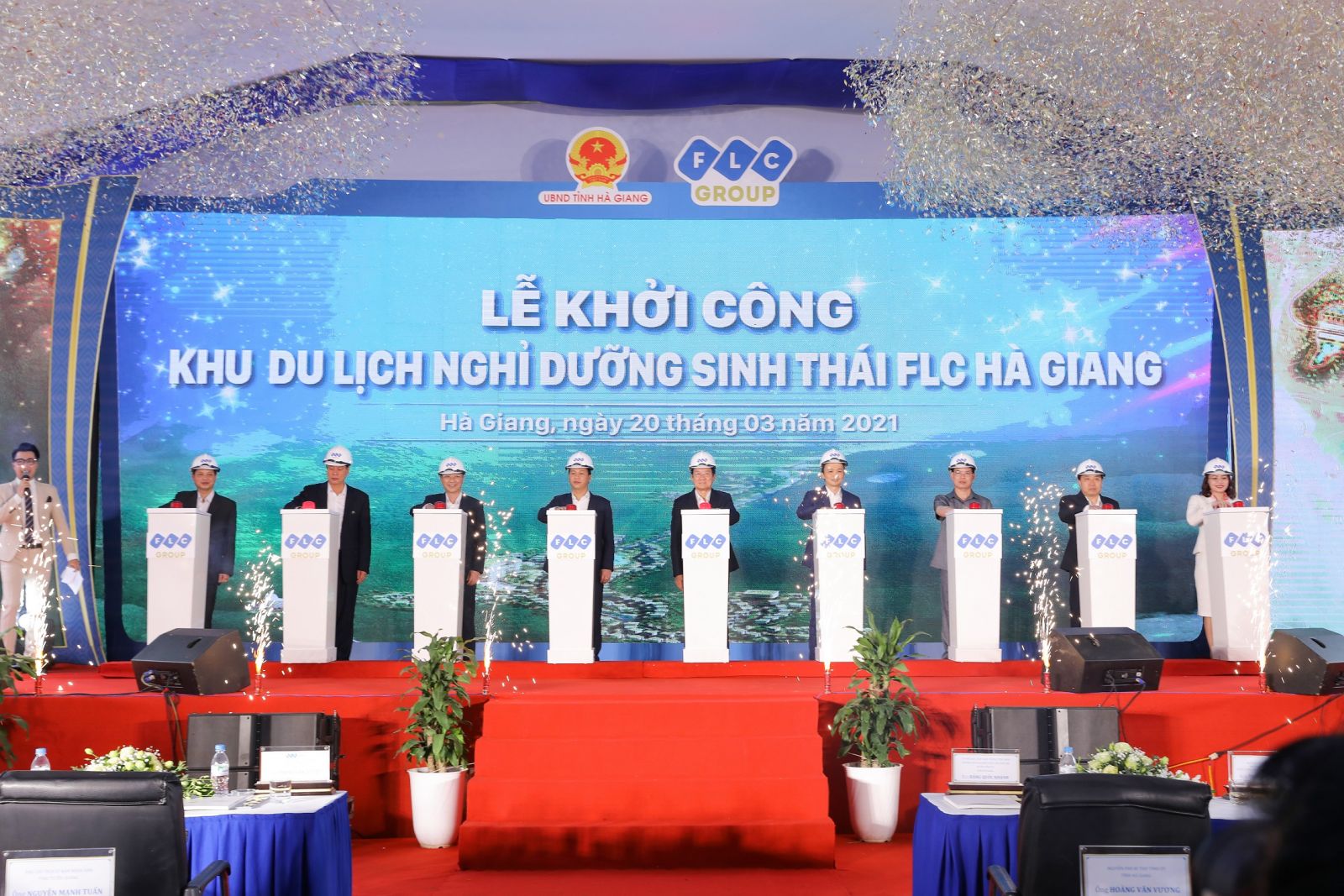 Khởi công dự án khu du lịch sinh thái FLC Hà Giang