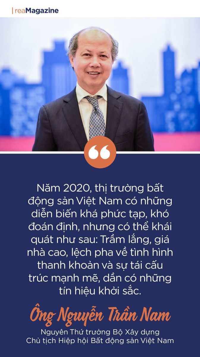Chủ tịch Nguyễn Trần Nam nhận định thị trường bất động sản 2020