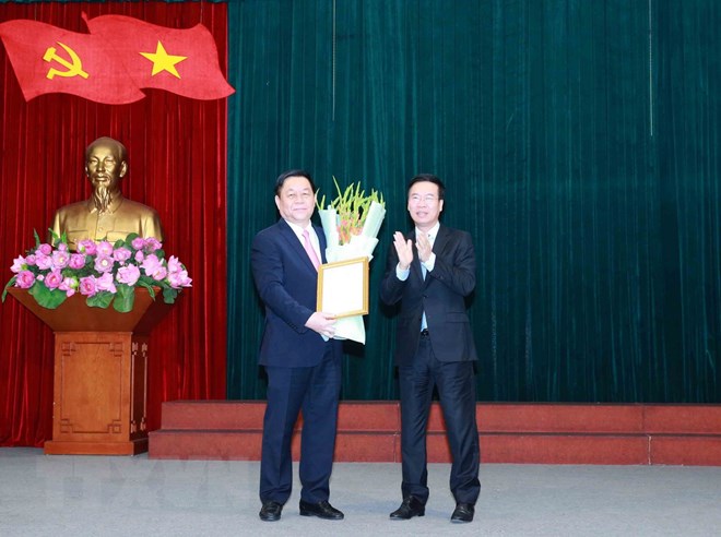 Ông Nguyễn Trọng Nghĩa giữ chức Trưởng ban Tuyên giáo Trung ương