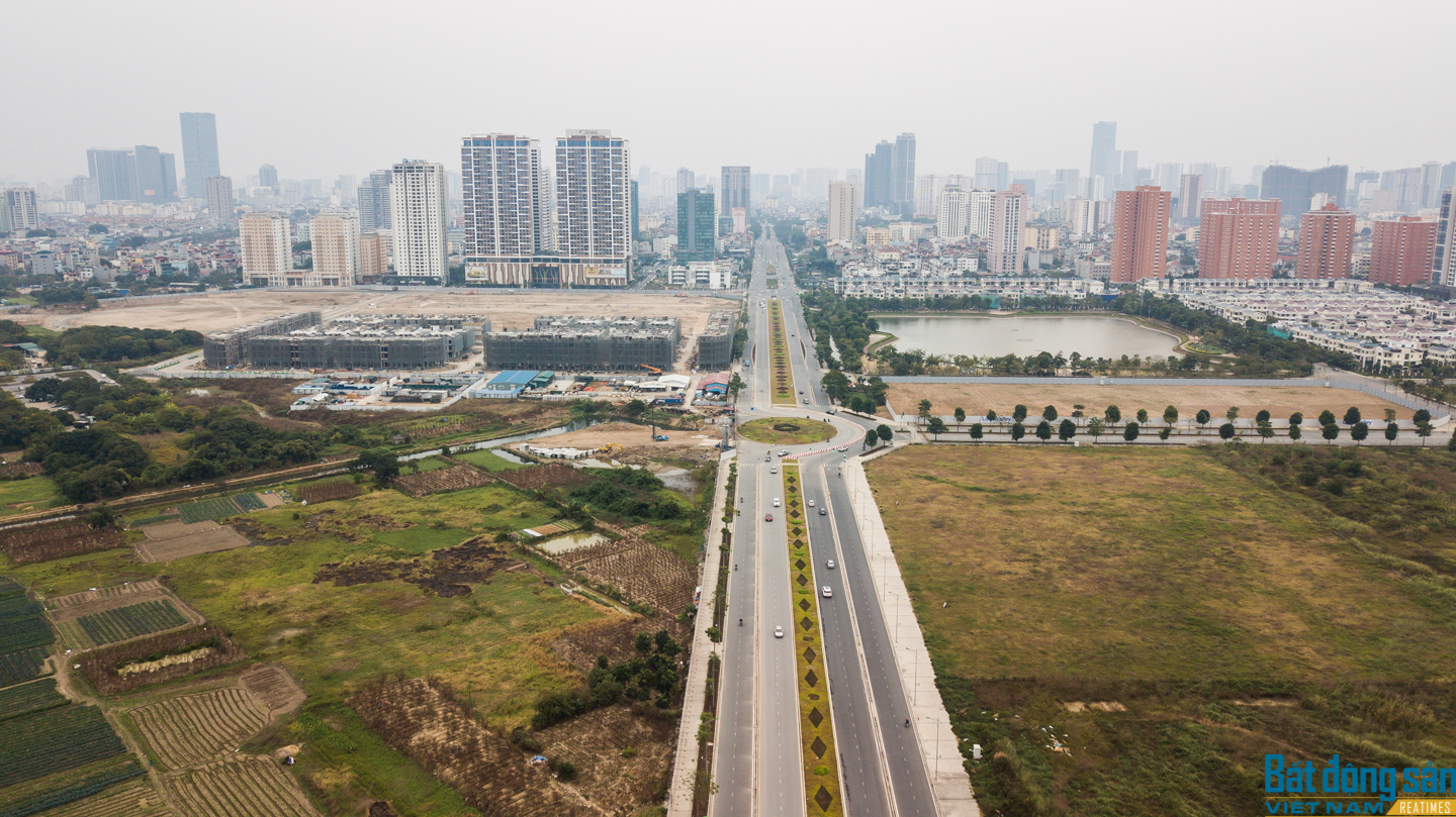 Những con đường mới đem đến diện mạo hiện đại cho thành phố - khu ngoại giao đoàn